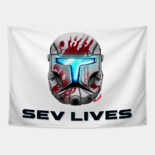 Sev Lives Republic Commando Shirt Tapestry