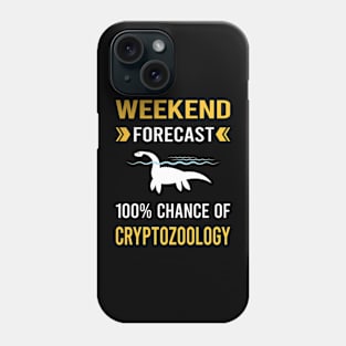 Weekend Forecast Cryptozoology Cryptid Cryptids Phone Case