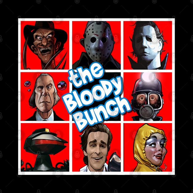 the Bloody Bunch 70/80 Killers by David Hurd Designs