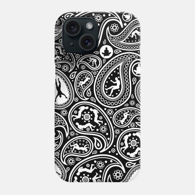 Human Paisley Phone Case by zomboy