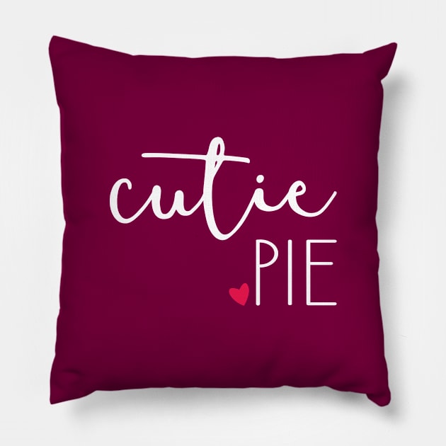 Cutie Pie Pillow by amyvanmeter