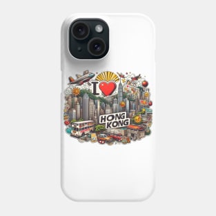 I Love Hong Kong Phone Case