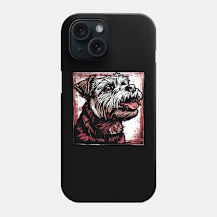 Retro Art Yorkshire Terrier Dog Lover Phone Case