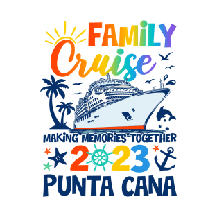 Punta Cana Cruise 2023 Family Friends Group Vacation Matching T-Shirt