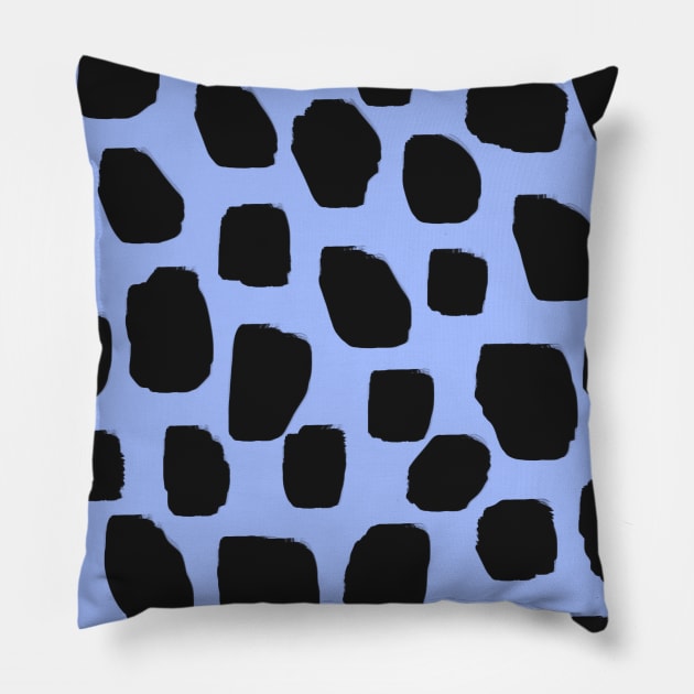 Dalmatian Spot Animal Print Pillow by OneThreeSix