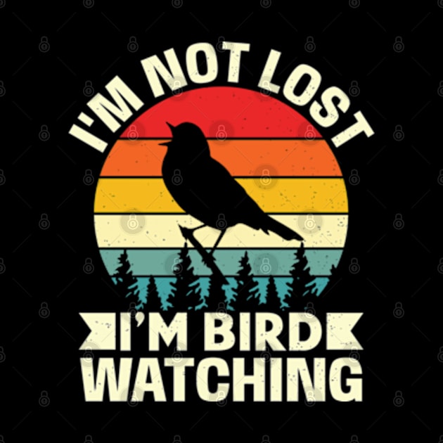 Cool Bird Watching Design For Men Women Bird Watcher Birder by RiseInspired