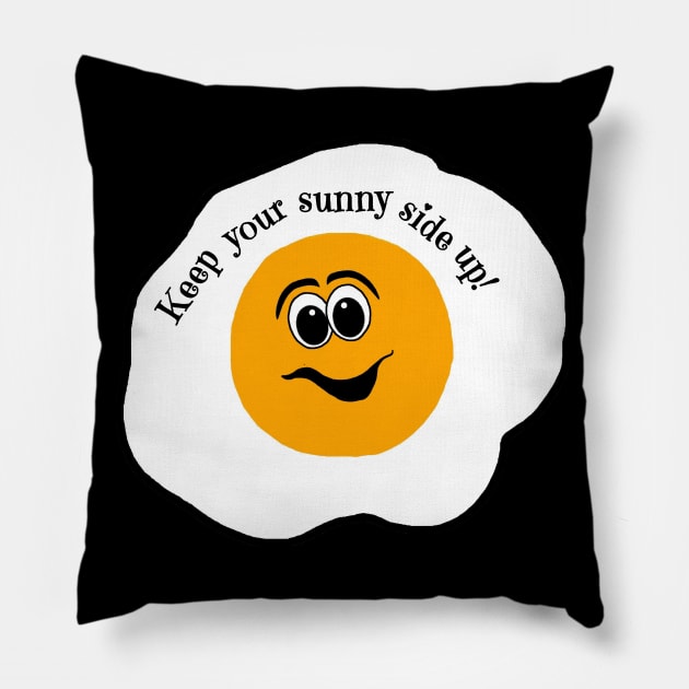 Keep Your Sunny Side Up! Pillow by imphavok