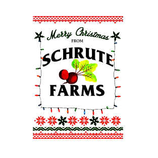 Schrute Farms Christmas T-Shirt