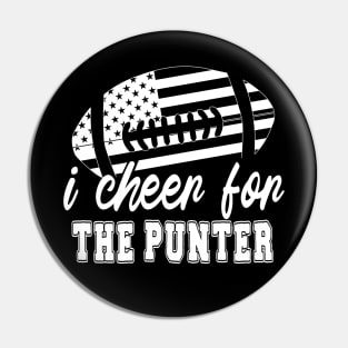 I Cheer For The Punter Pin