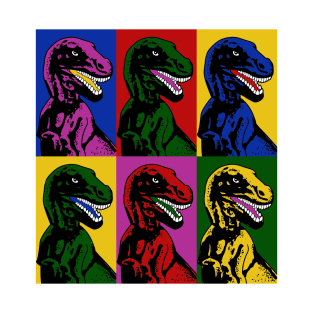 Dinosaur Pop Art T-Shirt