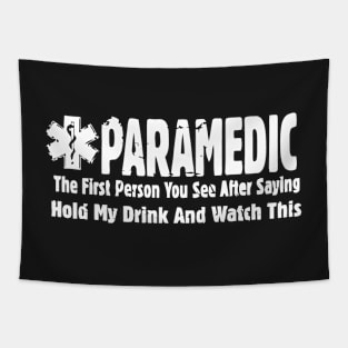 Paramedic Hero Tapestry