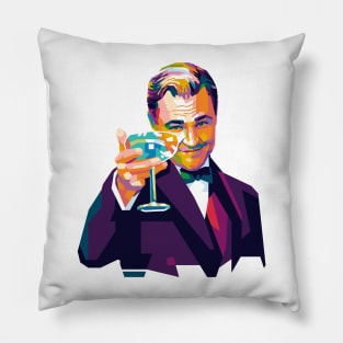 Leonardo de Caprio Meme Pillow