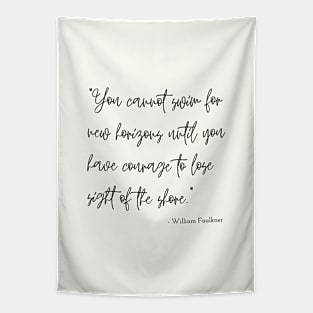 A Quote about Hope by William Faulkner Tapestry