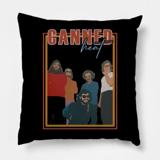 Canned Fever Blues Legends Tribute Tee Pillow