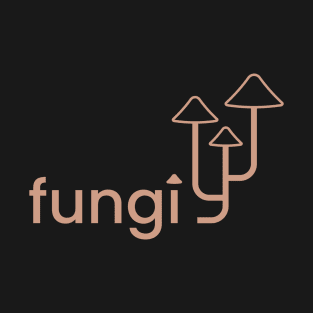 Fungi. Mushroom. T-Shirt