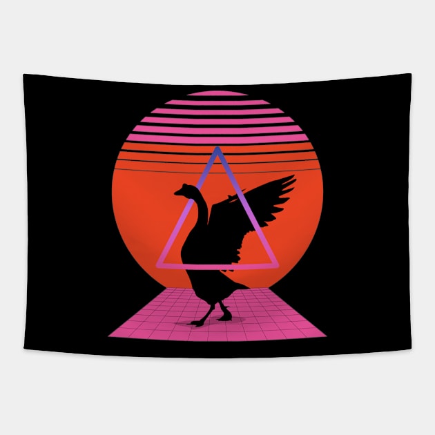 Goosewave Tapestry by OnlyGeeses