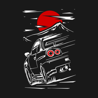 Nissan Skyline GTR 34 T-Shirt