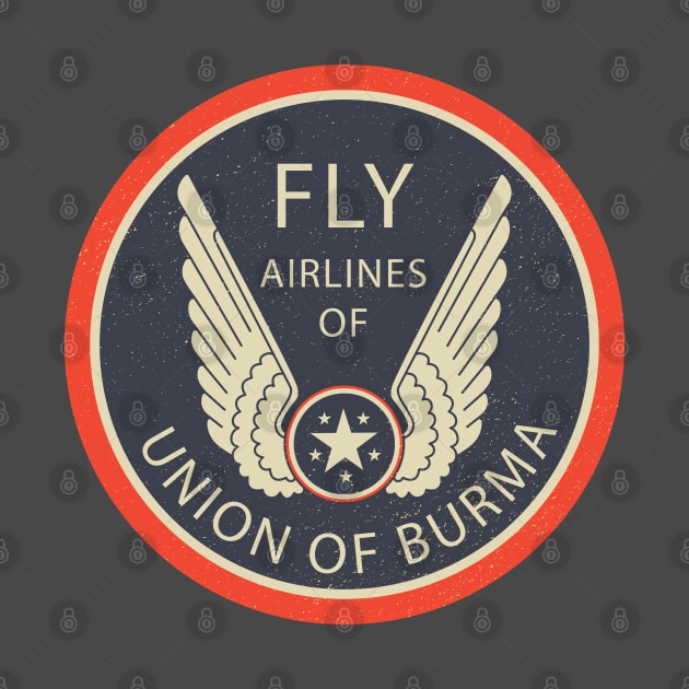 Fly Airlines of Union of Burma by shwewawah