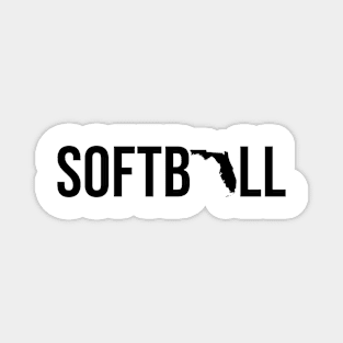 Florida Softball Magnet