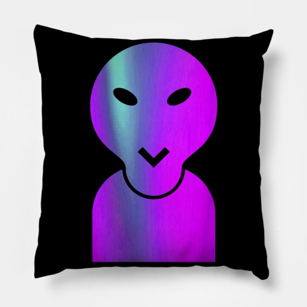 Alien Pillow by Manafff