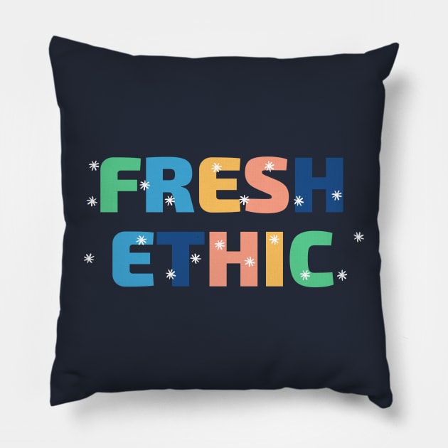 Fresh Ethic Stars Pillow by Fresh Ethic