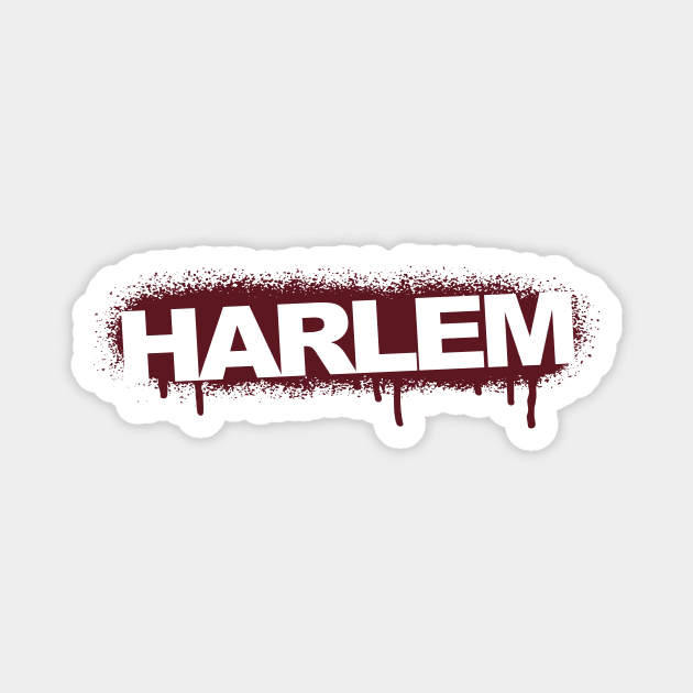 Harlem Drip Magnet by FireflyCreative