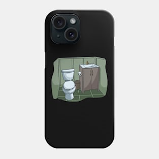 Toilet Bathroom Sink Phone Case