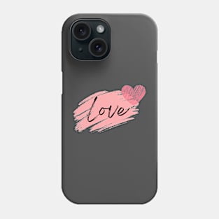 Pink Love Phone Case