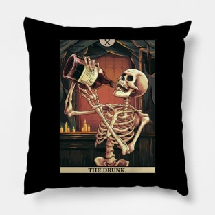 Funny Tarot Card Pillow