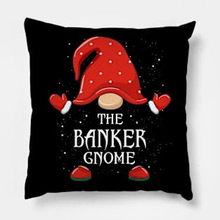 The Banker Gnome Matching Family Group Christmas Pajama Pillow