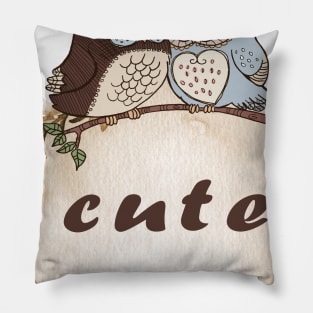 lets feel cute Pillow