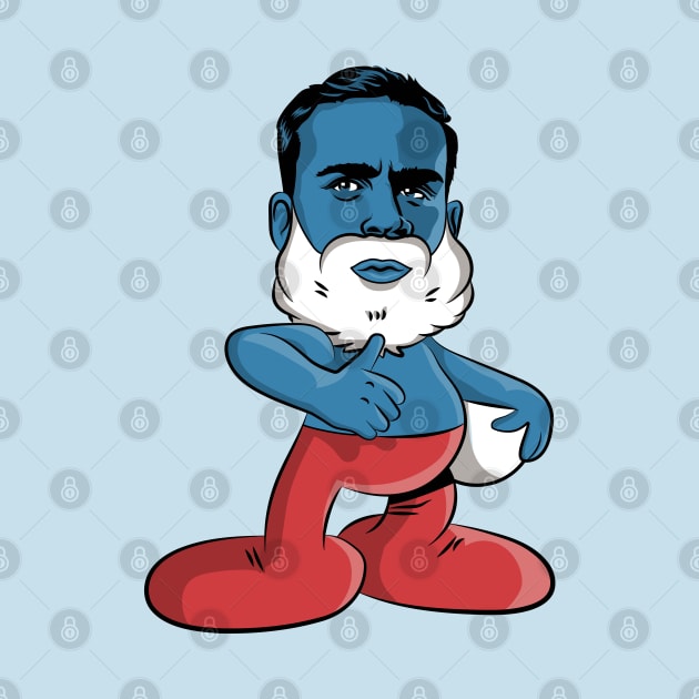 Papa Smurf by StripTees