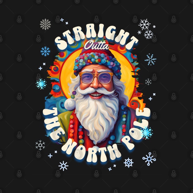 Santa Straight Outta The North Pole by 2HivelysArt