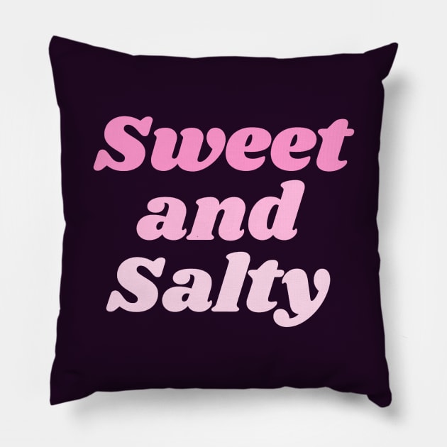 Sweet and Salty! Pillow by ShinyBat