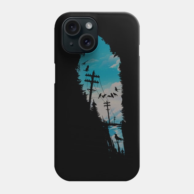 The Raven Phone Case by clingcling