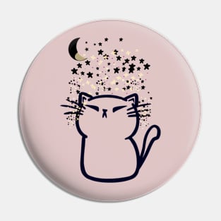 dreamy cat Pin