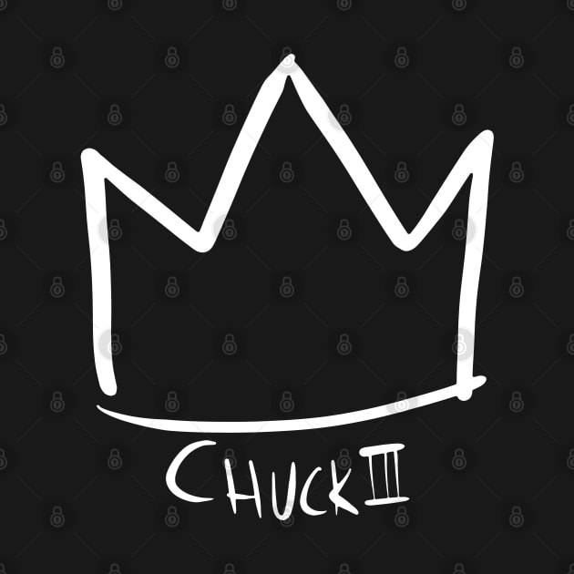 King Chuck III Crown (white drawing) by TJWDraws