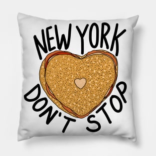 New York Don't Stop Pillow