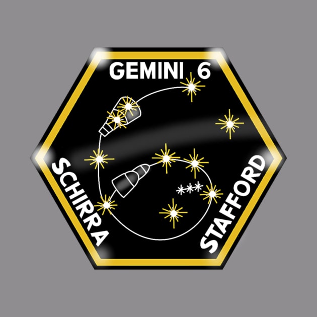 Gemini 6 Mission Patch/ArtWork by WarDaddy