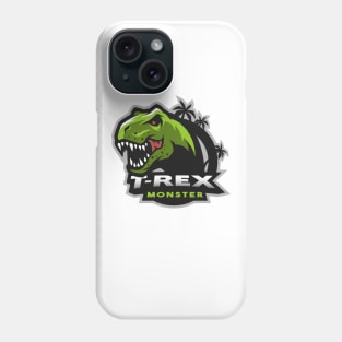 T-rex monster. Phone Case