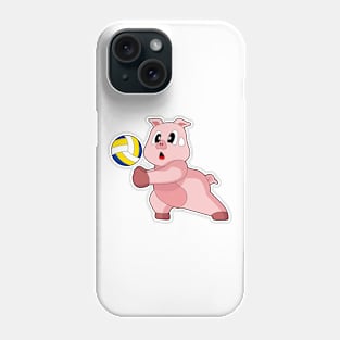 Pig Volleyball player Volleyball Sports Phone Case