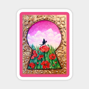 Secret Fairy Garden Magnet