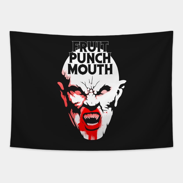 Fruit Punch Mouth Tapestry by wloem