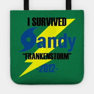 I Survived Sandy 2012 Frankenstorm Tote