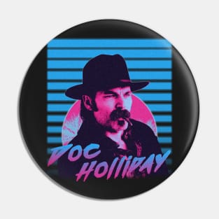 Doc Holliday - 1980 Retro - Wynonna Earp Pin