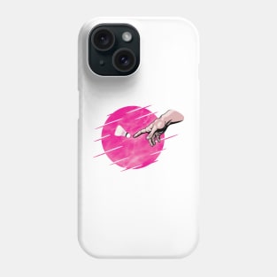 badminton is a divine sport ! -  Pink design Phone Case