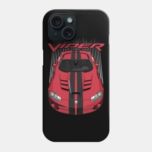 Viper SRT10-red and black Phone Case