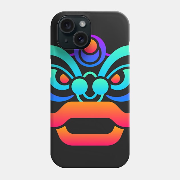 Trippy Psychedelic Chinese Dragon Phone Case by MeatMan