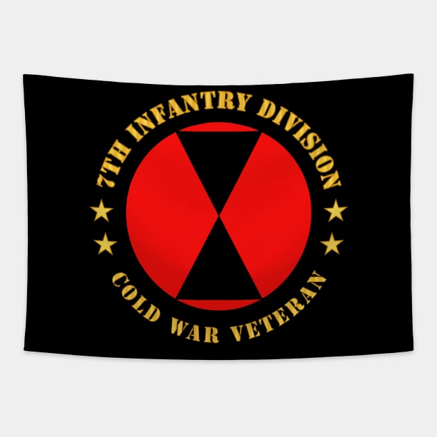 7th Infantry Division - Cold War Veteran Tapestry by twix123844