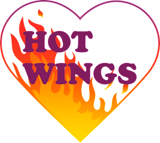 Hot Wings Hot Hands - Drums Sunset Magnet